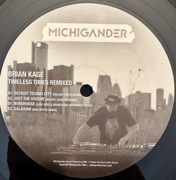 Brian Kage - Timeless Times Remixed (VINYL) | Mint (M) Mint (M)