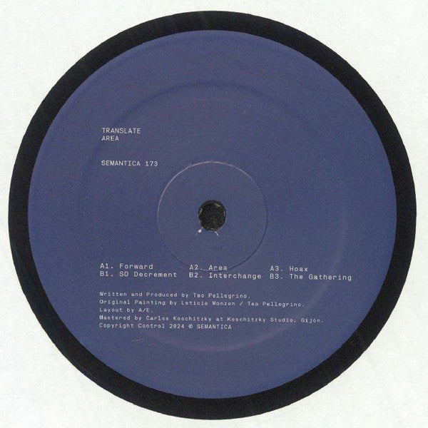 Area (VINYL) | Mint (M) Generic