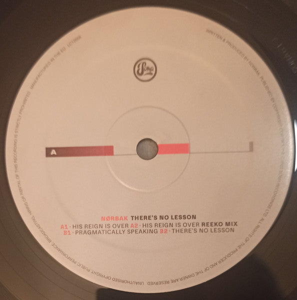 There's No Lesson EP (VINYL 12") | Mint (M) Mint (M)