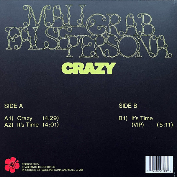 Crazy (VINYL 12") | Mint (M) Mint (M)