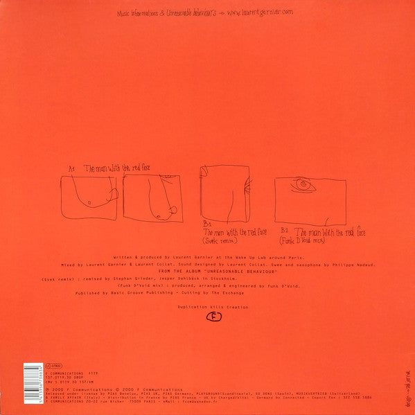 The Man With The Red Face (VINYL) | Mint (M) Mint (M)