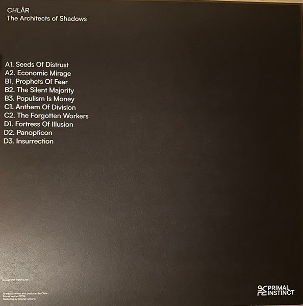 The Architects of Shadows (2xVINYL) | Mint (M) Mint (M)