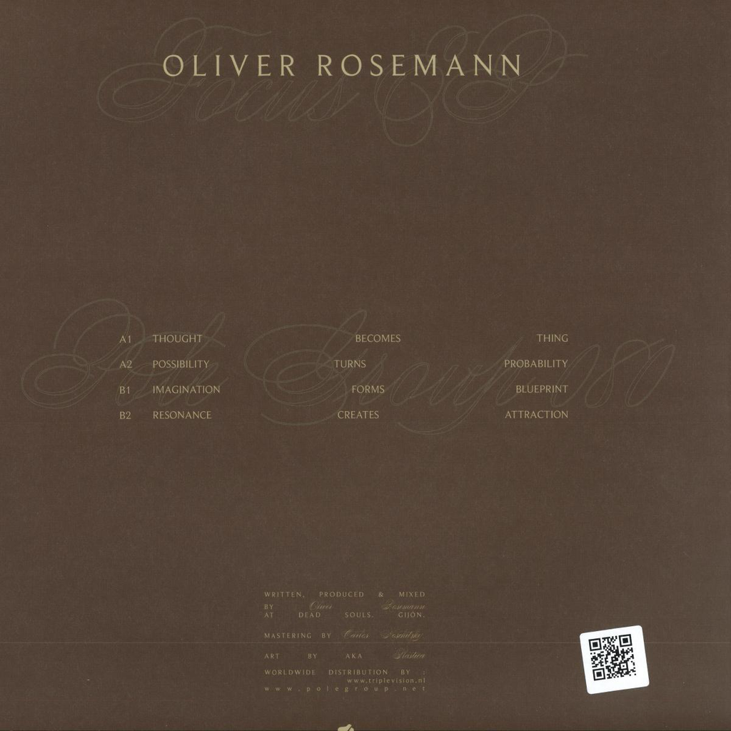 Oliver Rosemann - Focus EP (VINYL) | Mint (M) Mint (M)