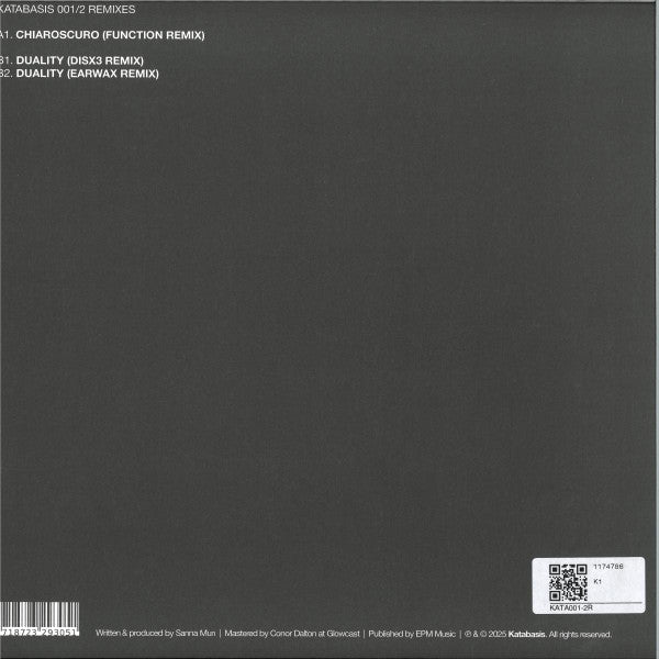 Katabasis 001 / 002 Remixes (VINYL) | Mint (M) Mint (M)