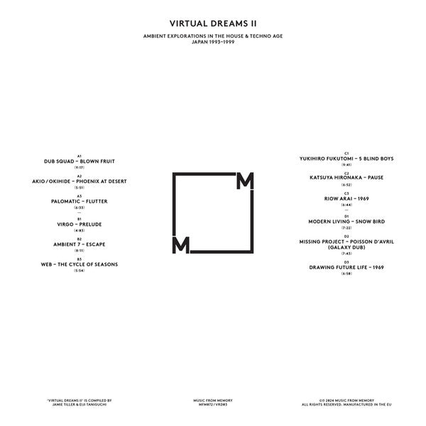 Virtual Dreams II (Ambient Explorations In The House & Techno Age, Japan 1993-1999) | Mint (M)