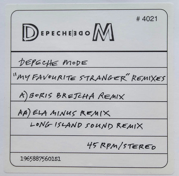 My Favourite Stranger (Remixes) | Mint (M) Mint (M)