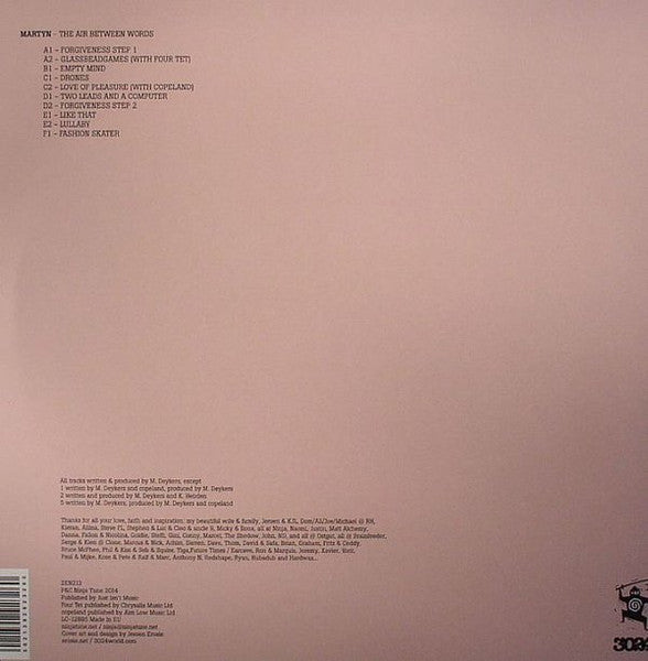 Martyn - The Air Between Words (3xVINYL) *DISCOUNT COPY* | Mint (M) Mint (M)
