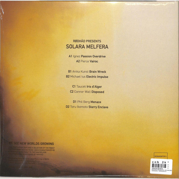 Rødhåd Presents: Solara Melfera (2xVINYL) | Mint (M) Mint (M)