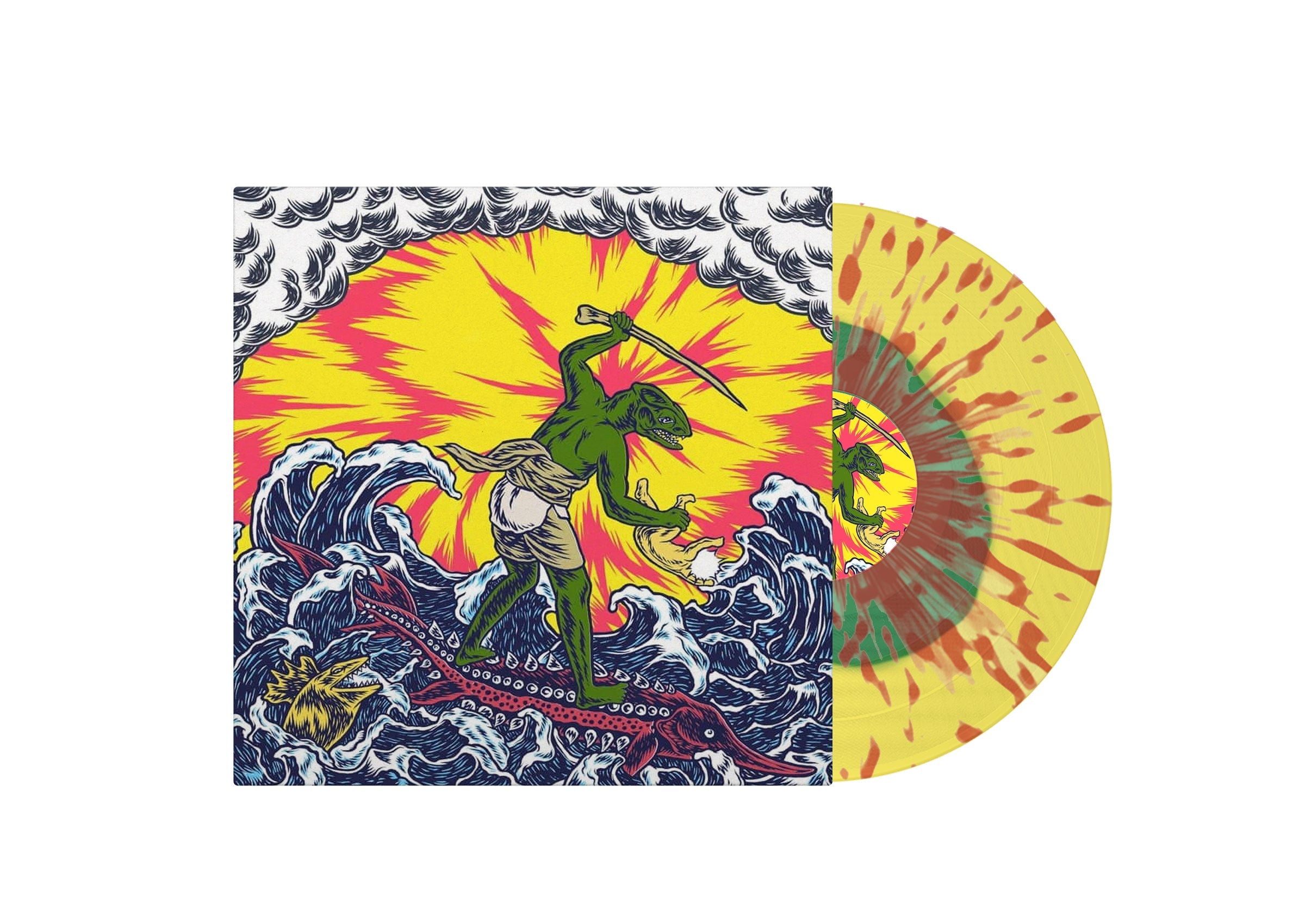 Teenage Gizzard - Fried Gizzard LP Vinyl Record