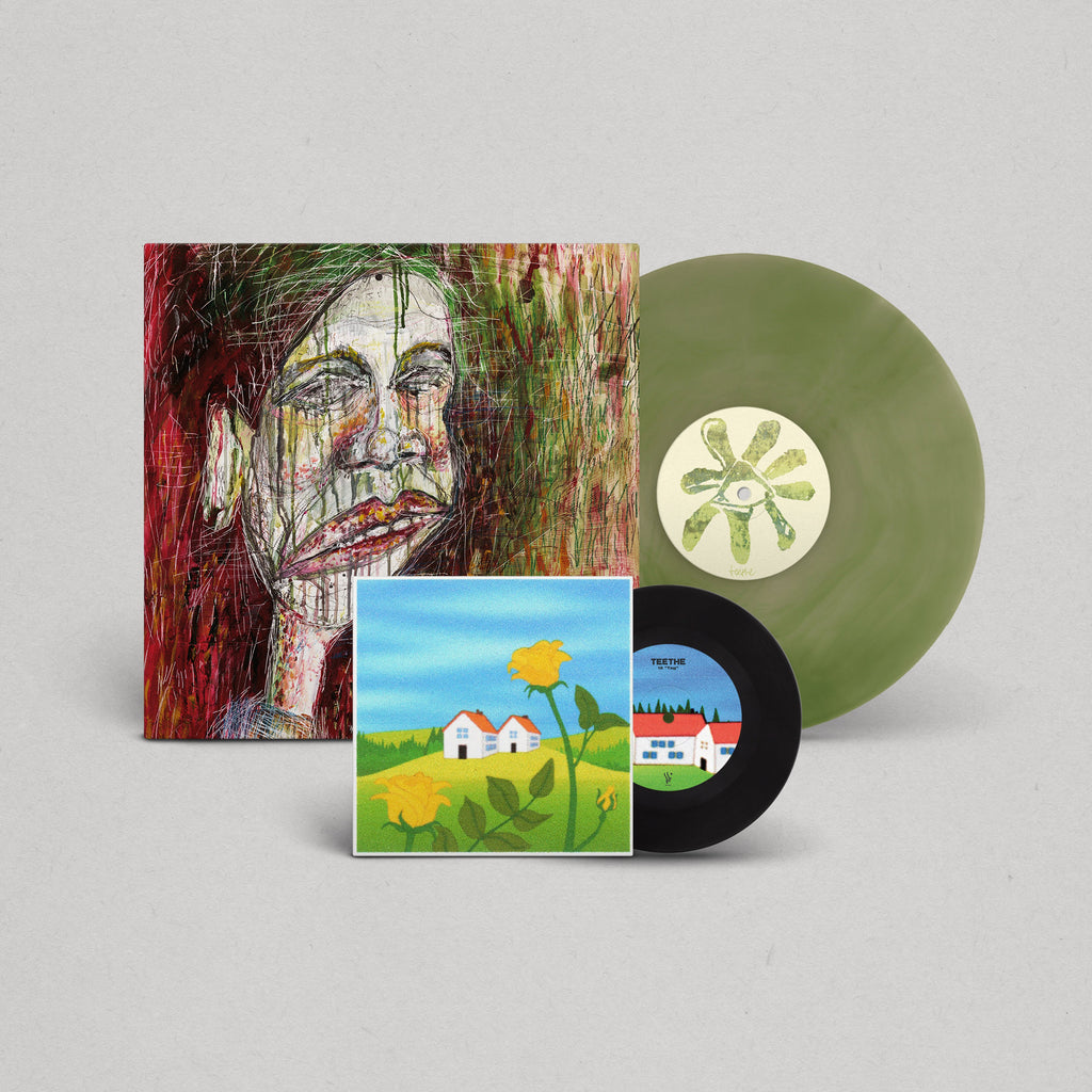 Teethe - Teethe (LP+7" Indie Exclusive, Green Geode) Vinyl Record