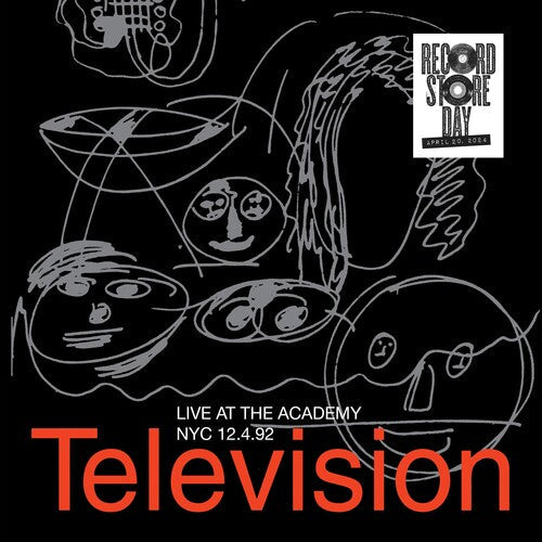 Television - Live At The Academy (RSD) (RSD Exclusive) (2 Lp's) Vinyl Record