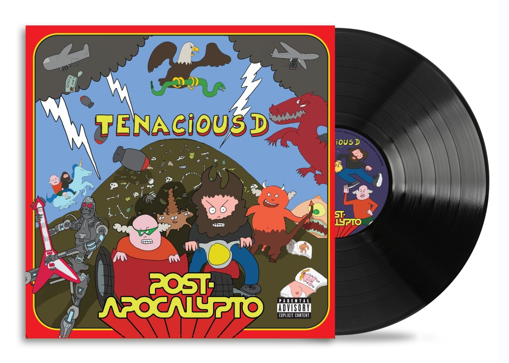 Tenacious D Post-Apocalypto [Explicit Content] Vinyl Record