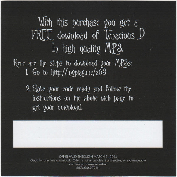 Tenacious D | Mint (M) Mint (M)