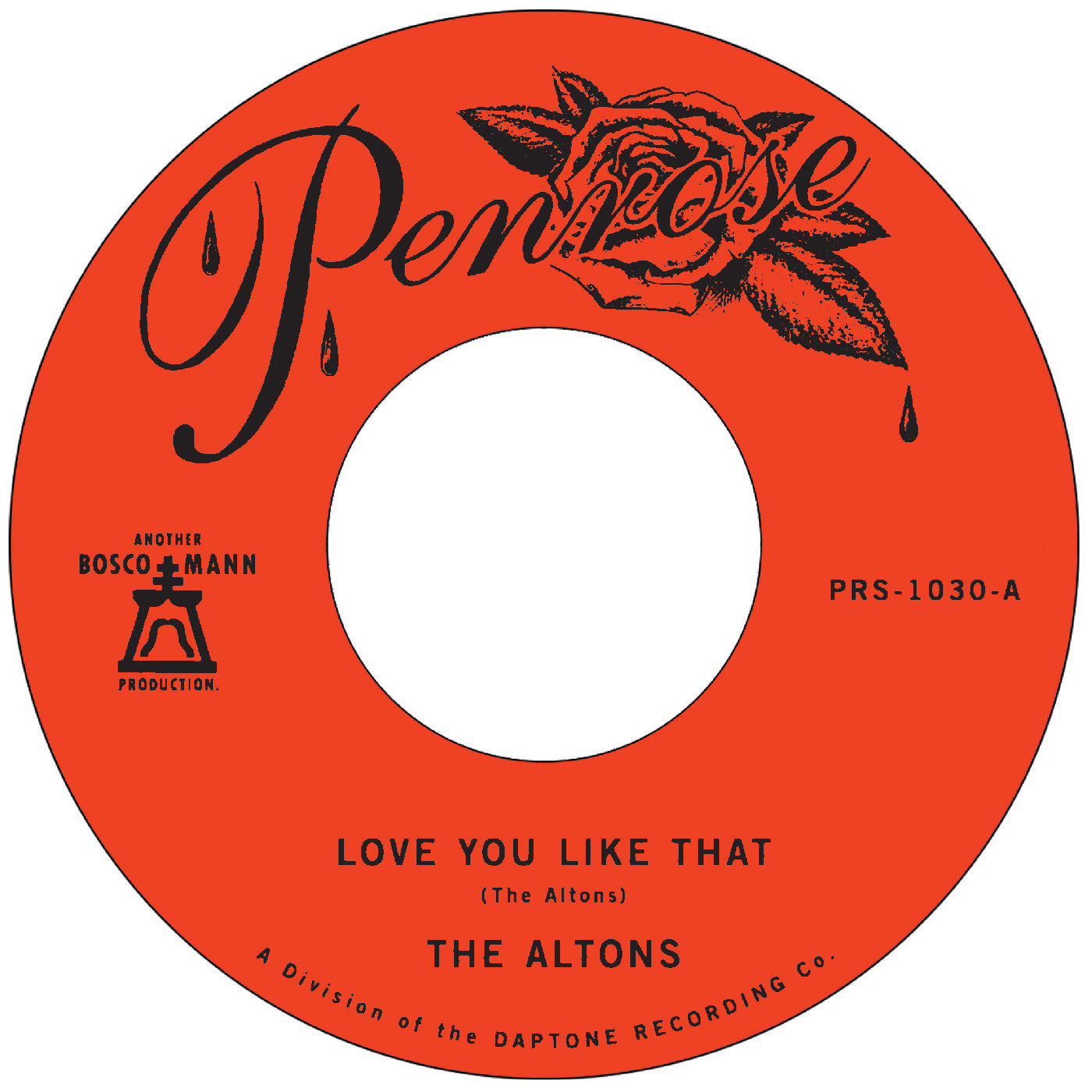 Love You Like That B/W I Try I Try Vinyl Record