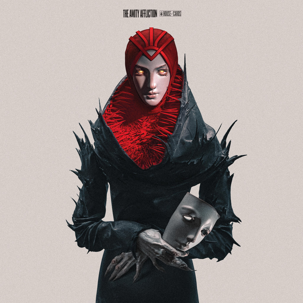 The Amity Affliction - House Of Cards (Indie Exclusive) [White & Black Tri-Stripe Vinyl] |