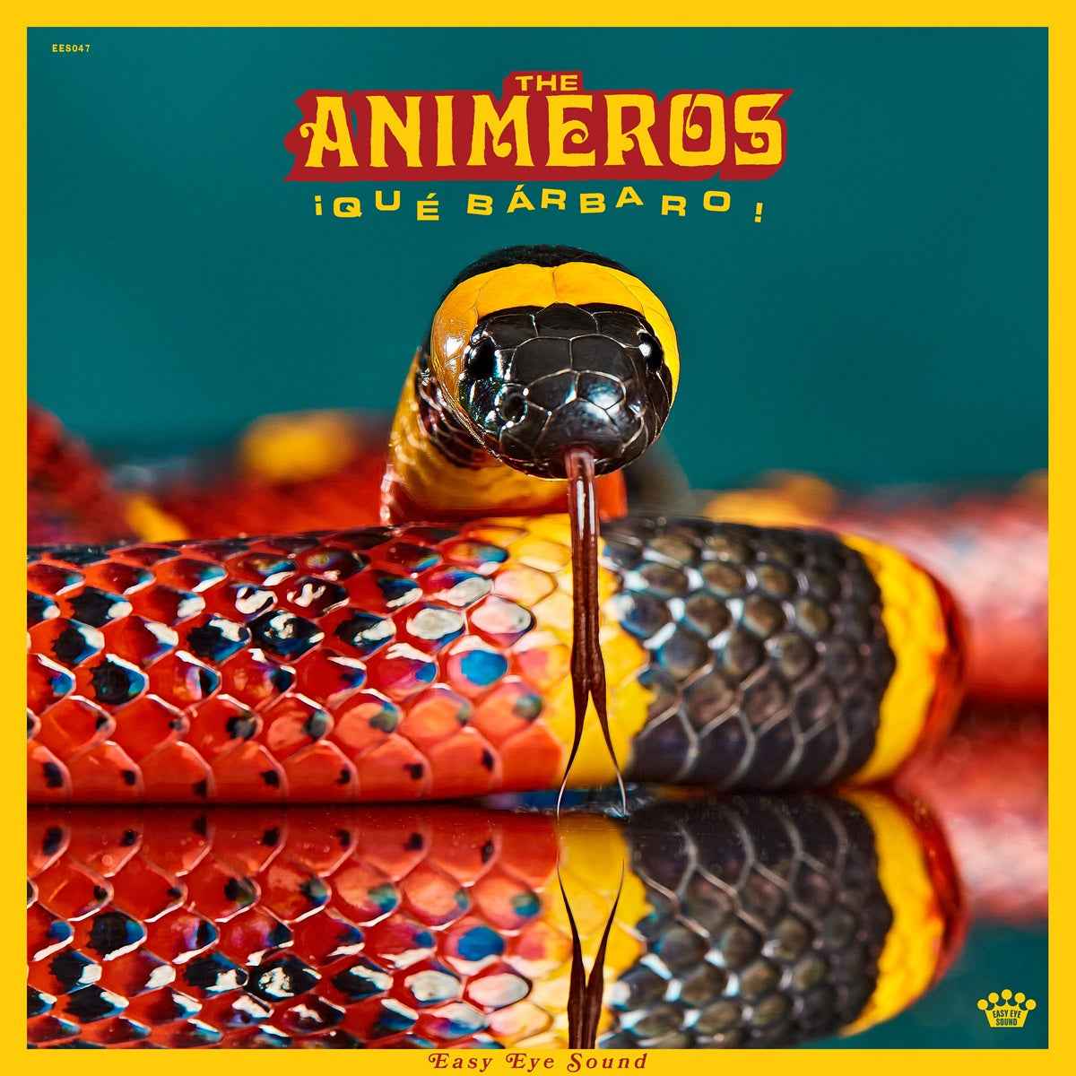 PRE-ORDER The Animeros - Que Barbaro [Eco-Mix Orange LP] Vinyl Record