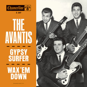 Gypsy Surfer / Wax 'Em Down (BLUE VINYL) Vinyl Record