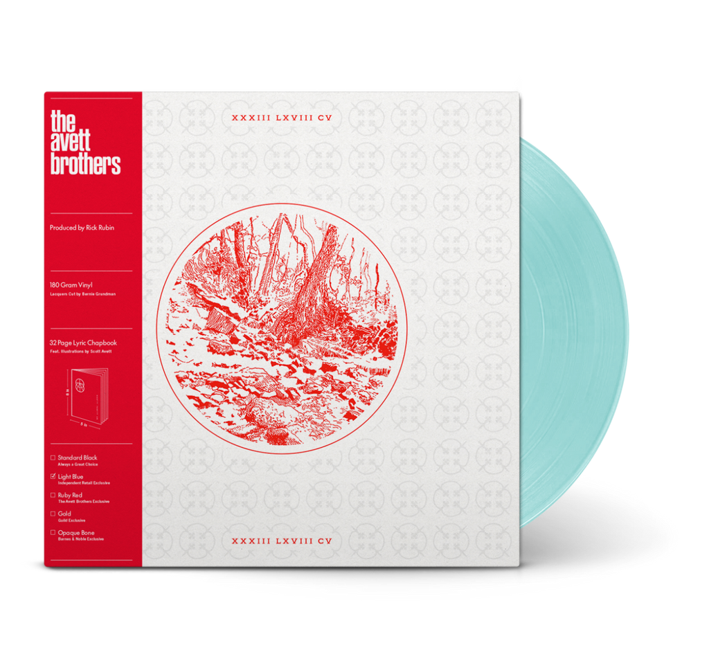 The Avett Brothers (IEX Light Blue) Vinyl Record
