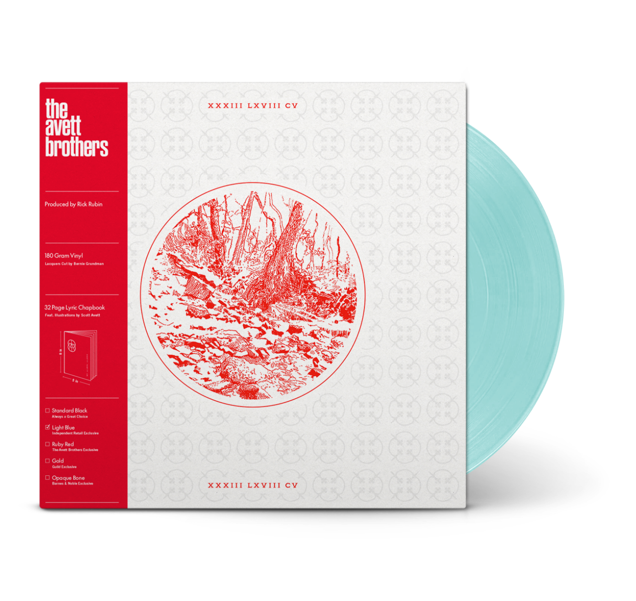 The Avett Brothers (IEX Light Blue) Vinyl Record