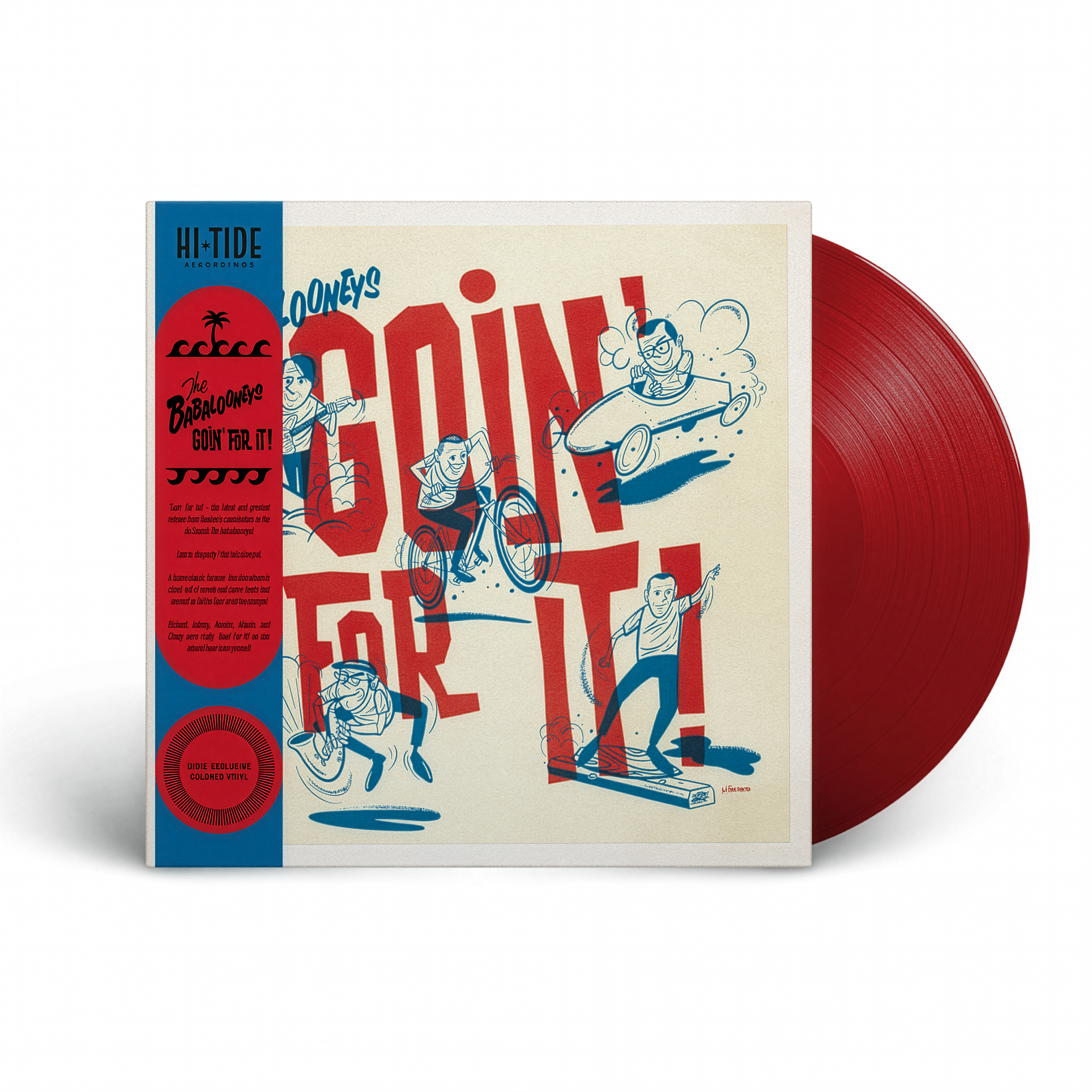 Goin' For It (Indie Exclusive With Obi Strip) [Candy Apple Red Colored Vinyl] Vinyl Record