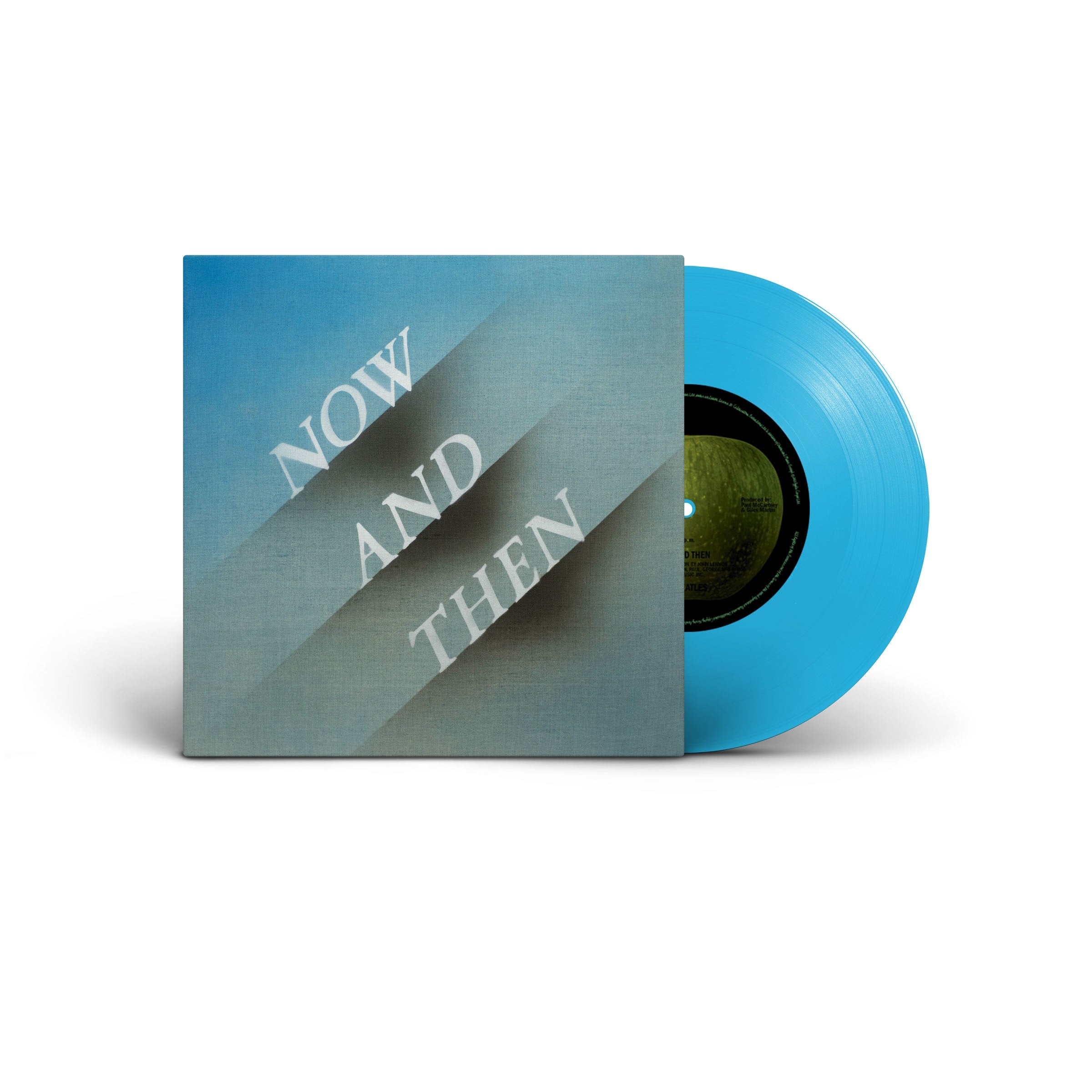 The Beatles - Now and Then [Light Blue 7" Single] Vinyl Record