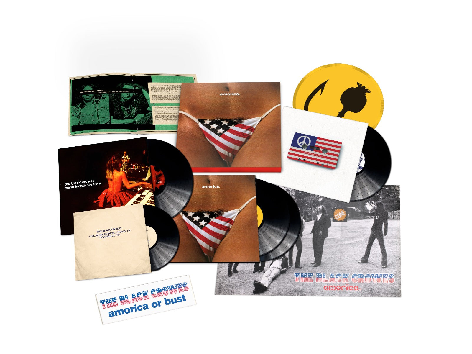Amorica. [Super Deluxe 180G 5LP] Vinyl Record