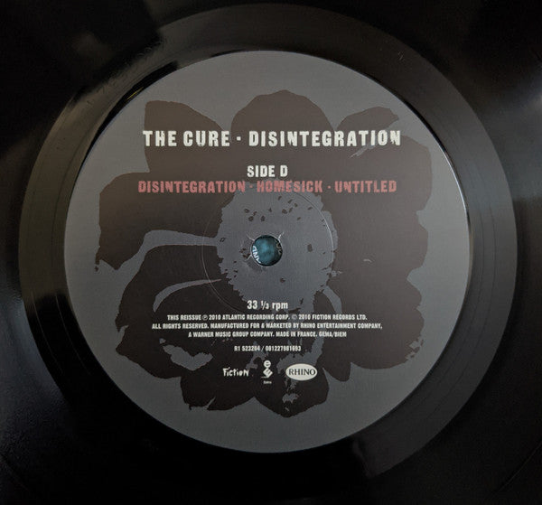 The Cure - Disintegration (180 GRAM VINYL) | Mint (M) Mint (M)