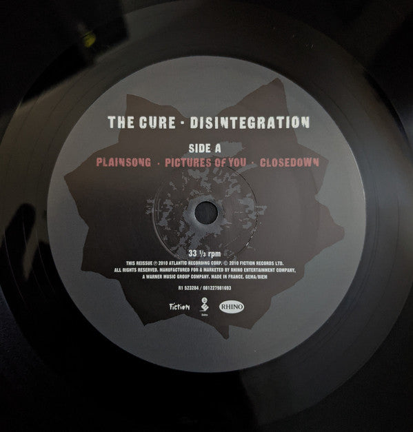 The Cure - Disintegration (180 GRAM VINYL) | Mint (M) Mint (M)