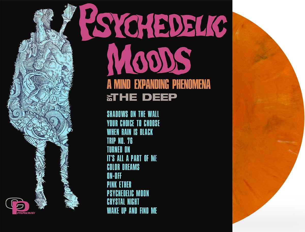 PRE-ORDER The Deep - Psychedelic Moods (Indie Exclusive) [Eco-Mix Orange Vinyl] Vinyl Record