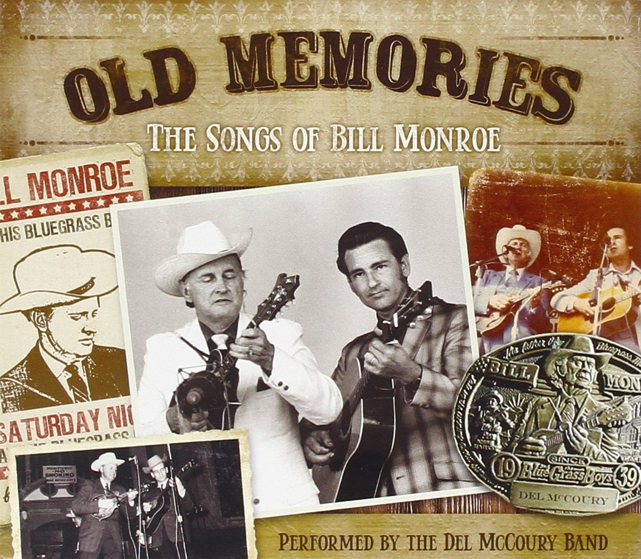 Old Memories: The Songs of Bill Monroe Music CD
