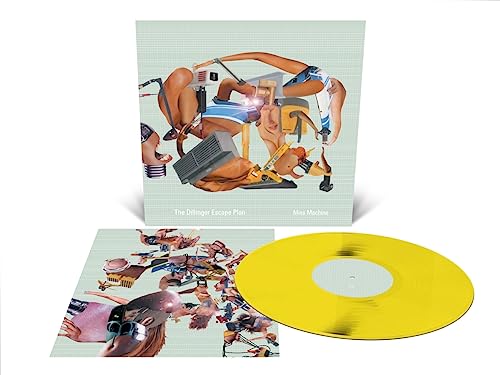 The Dillinger Escape Plan Miss Machine (Clear Vinyl, Yellow) Vinyl Record