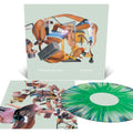 Miss Machine (Mint Green, White and Metallic Silver Tri Color Merge with Mustard, Cyan Blue and White Splatter) Vinyl Record