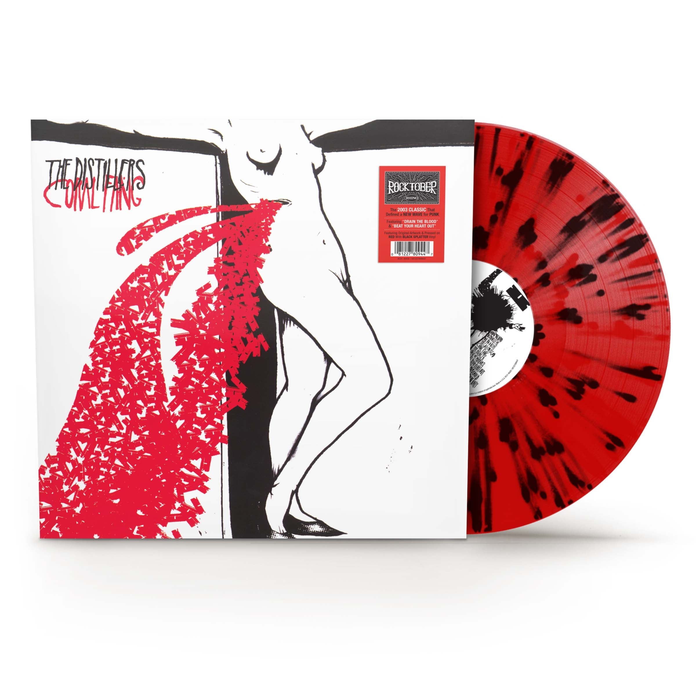 Coral Fang (RKTBR25)(1LP Red with Black Splatter Vinyl) (Vinyl) Vinyl Record