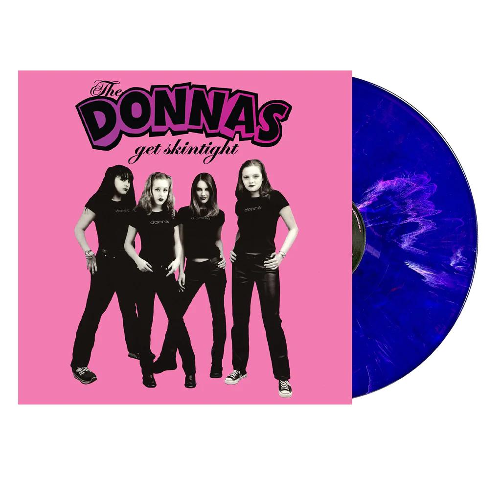 The Donnas Get Skintight [RM, Purple/Pink Swirl] Vinyl Record