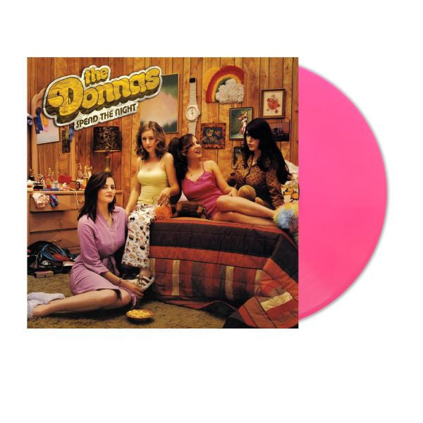 The Donnas Spend The Night (Hot Pink Vinyl, Includes 2-Page Insert with Lyrics) Vinyl Record