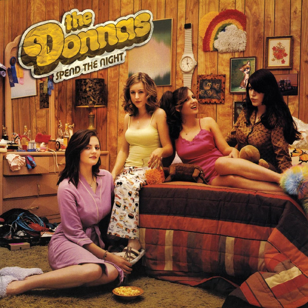 The Donnas Spend The Night (Hot Pink Vinyl, Includes 2-Page Insert with Lyrics) Vinyl Record