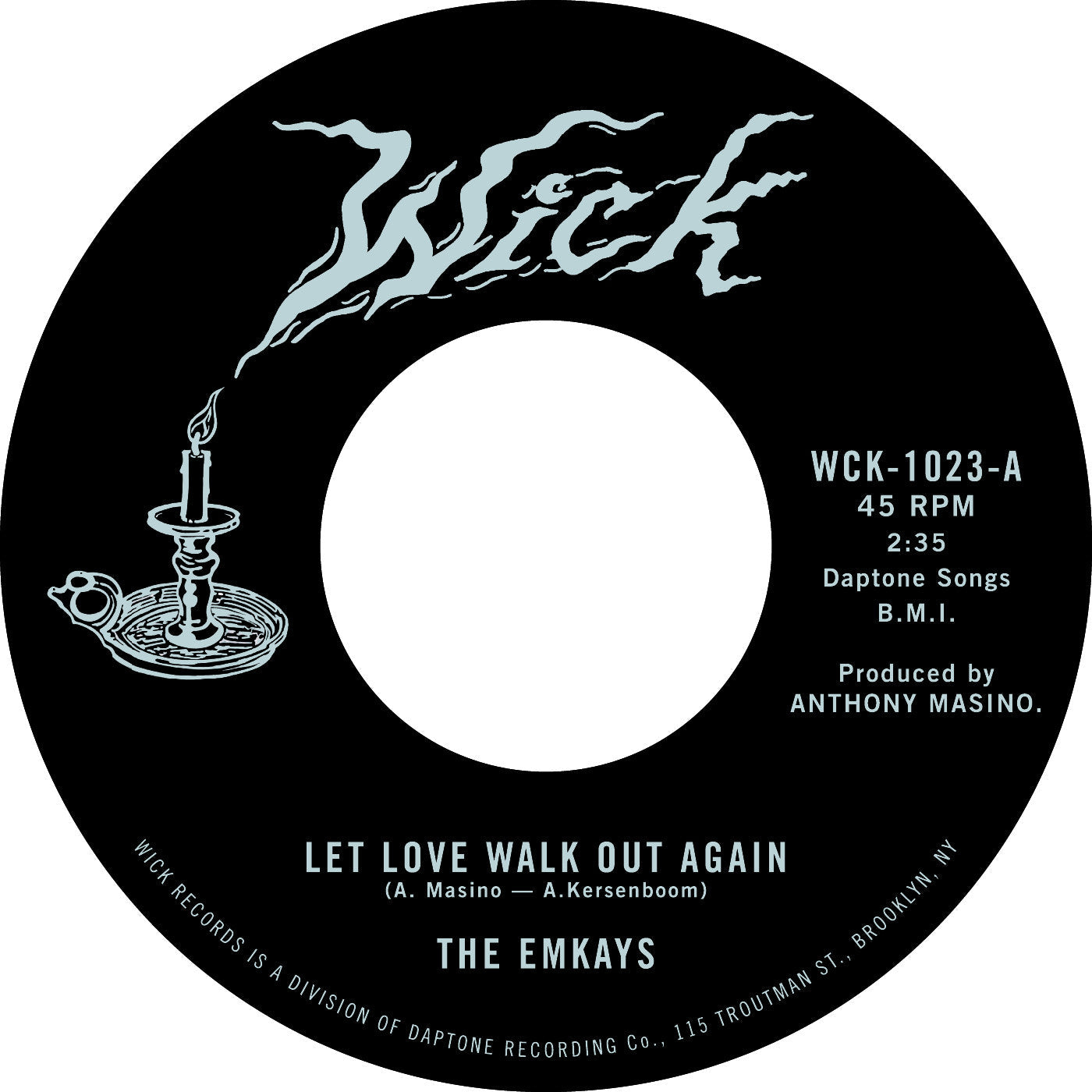 Let Love Walk Out Again B/W Through The Pines Vinyl Record