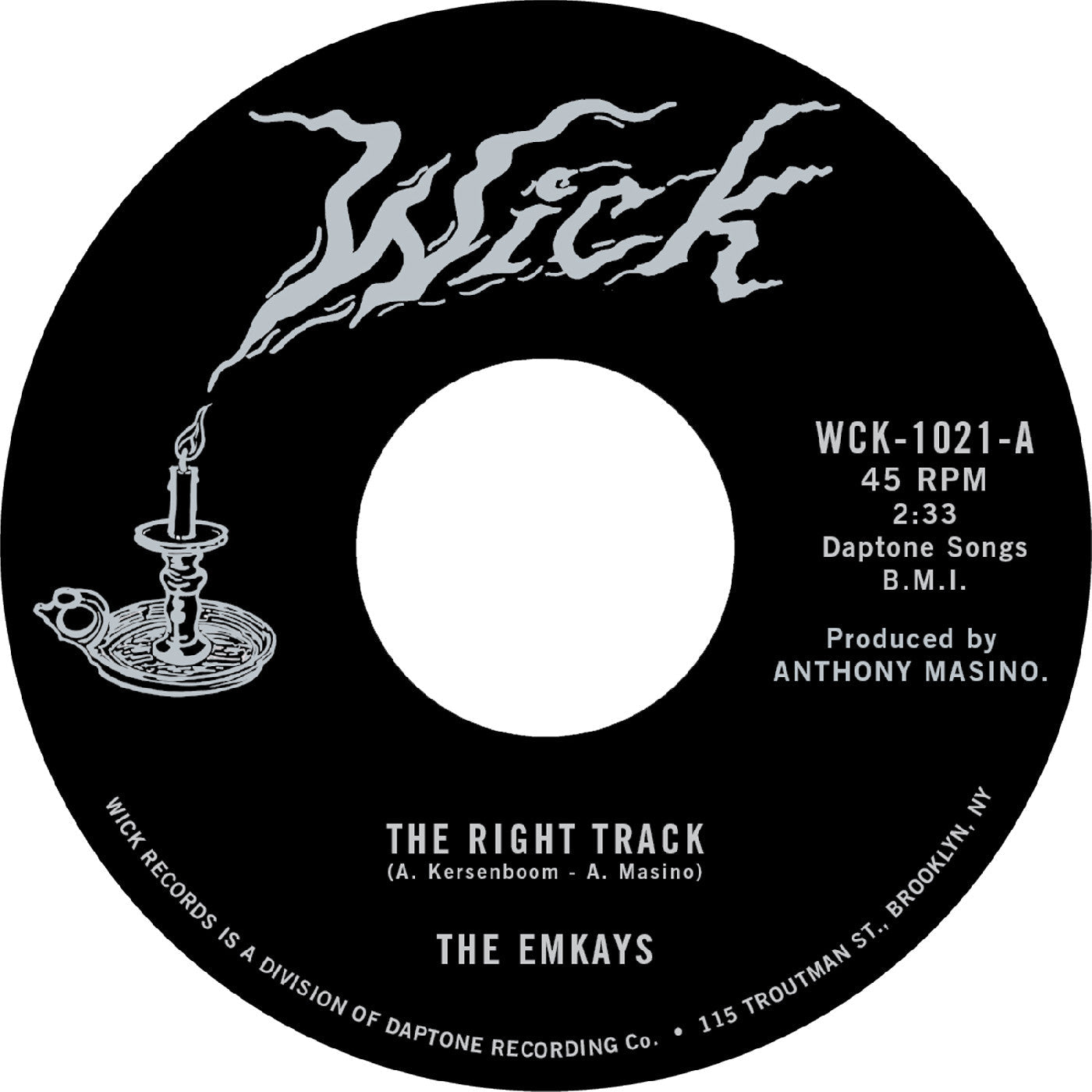 The Right Track b/w Make it True |