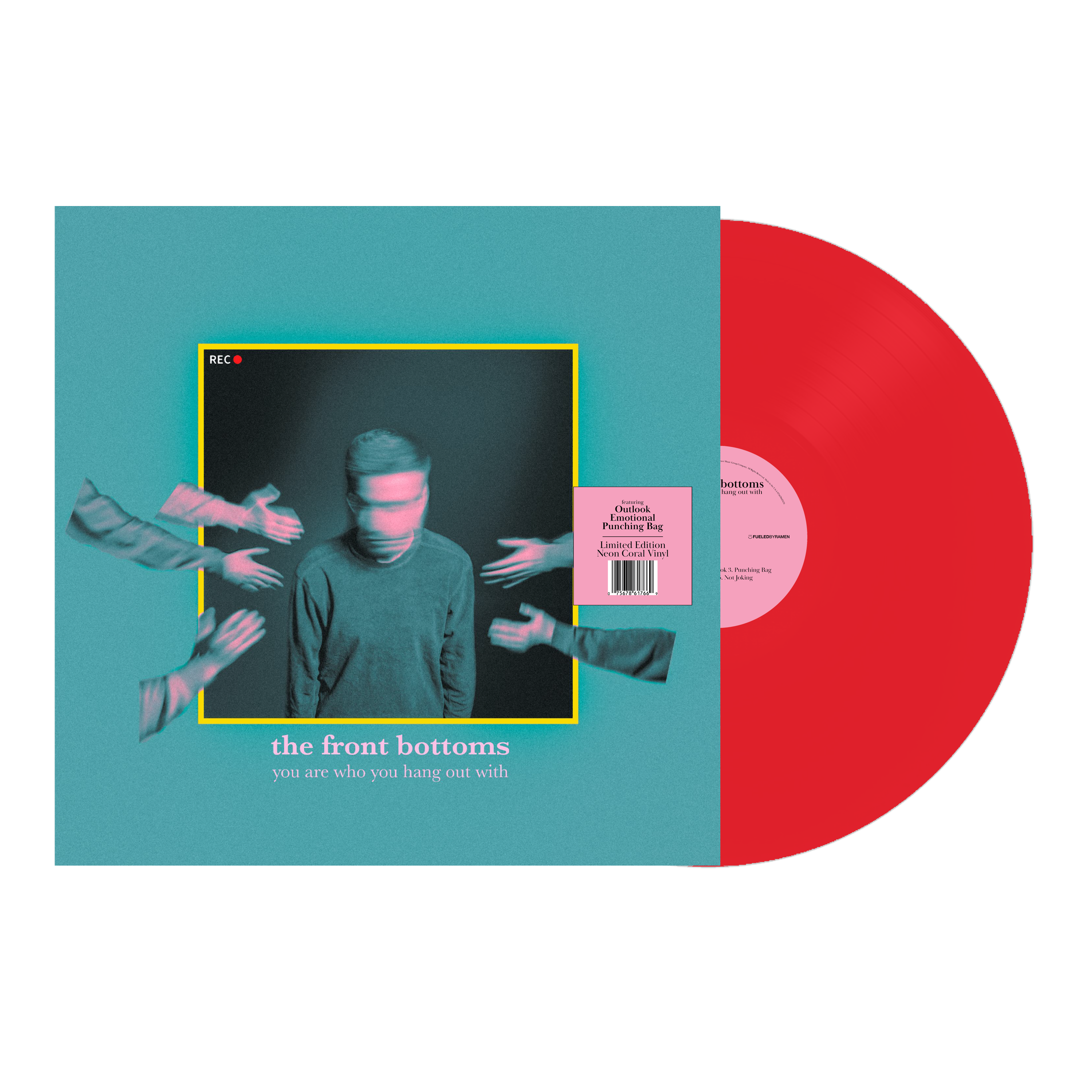 The Front Bottoms - You Are Who You Hang Out With (Neon Coral Indie Exclusive) Vinyl Record