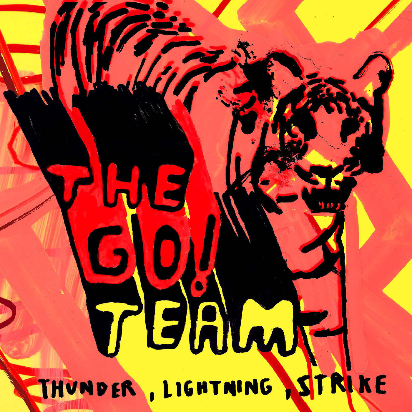 The Go! Team - Thunder, Lightning, Strike (Indie Exclusive, Translucent Red Vinyl) [Vinyl] Vinyl Record