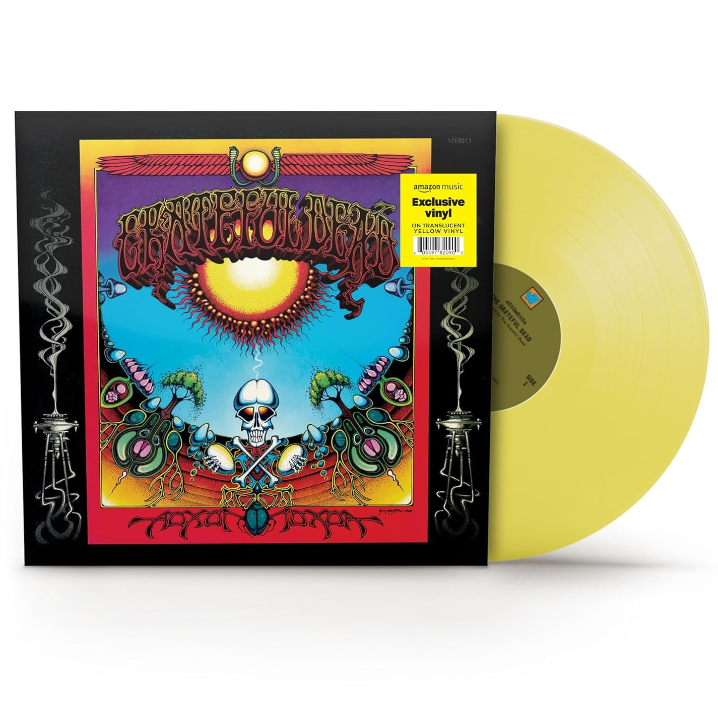 The Grateful Dead - Aoxomoxoa (Limited Edition, Amazon Exclusive Edition, Translucent Yellow Colored Vinyl) |