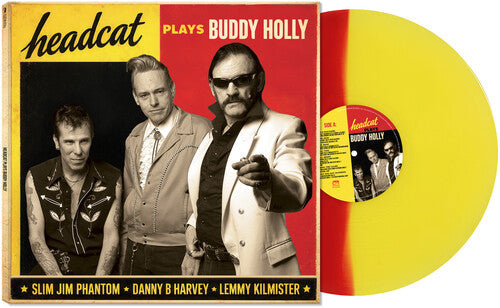 The Head Cat - Sings Buddy Holly [Red, Yellow] Vinyl Record