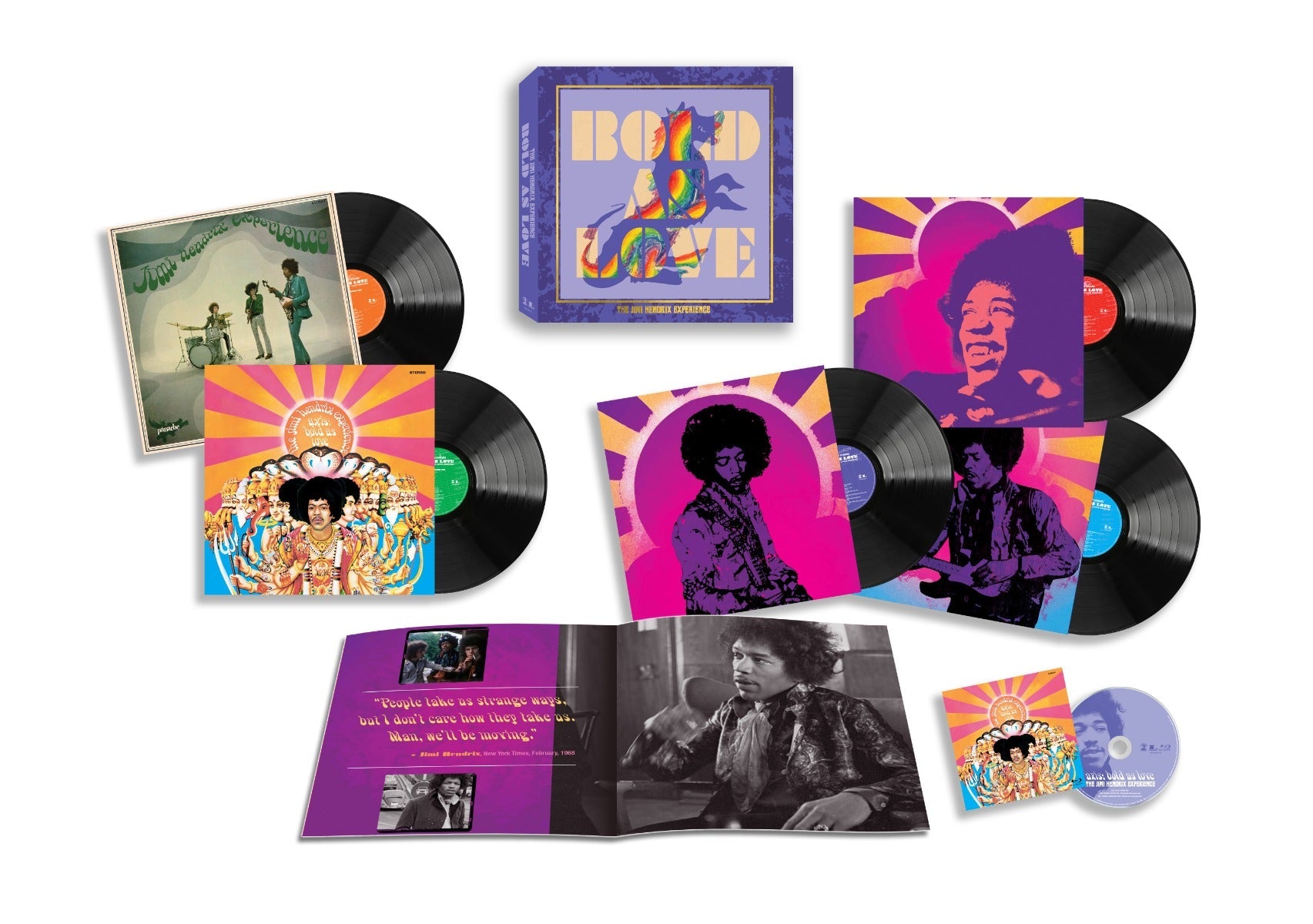 Bold As Love (5x VINYL + BluRay Box Set) | Mint (M) Mint (M)