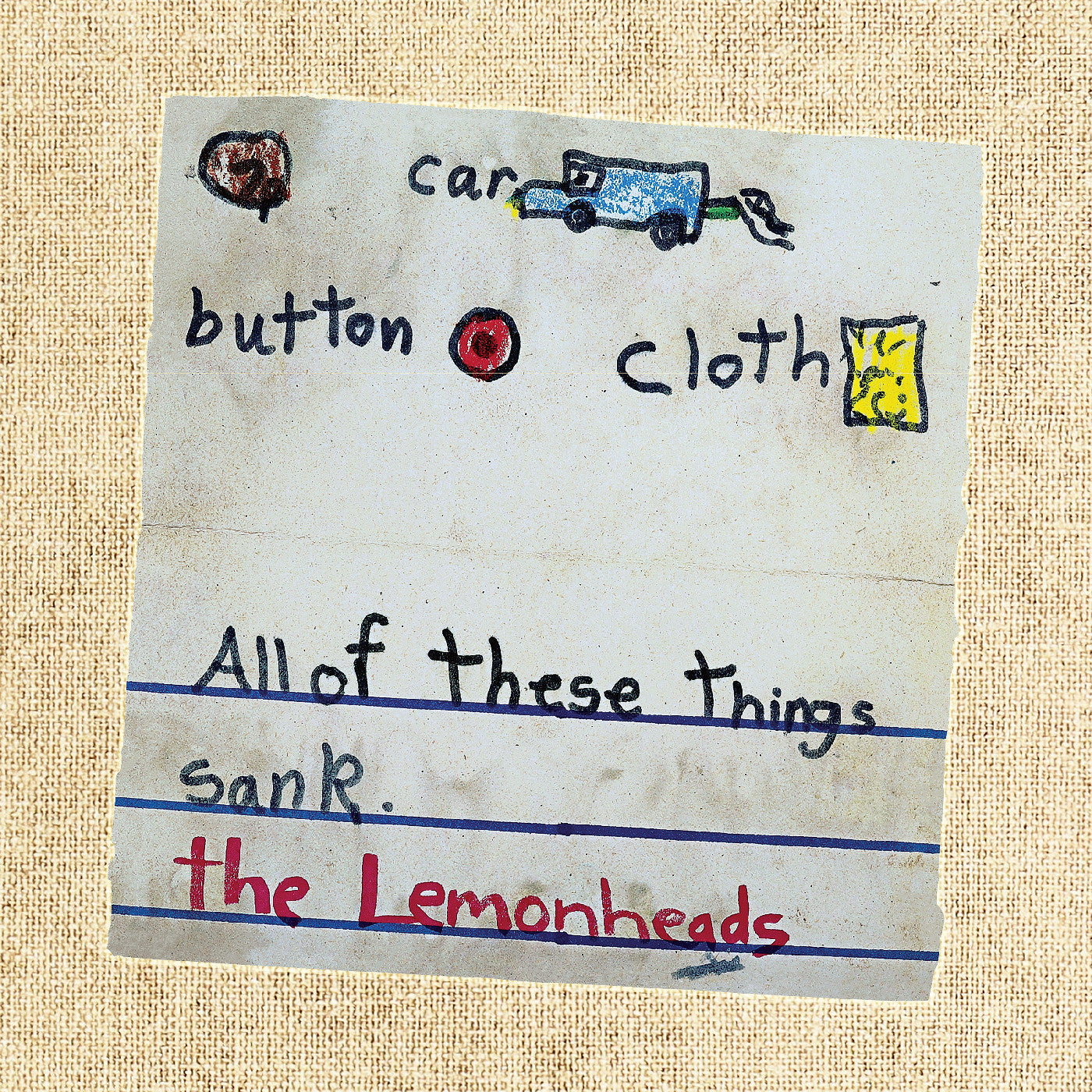 PRE-ORDER The Lemonheads - Car Button Cloth (30Th Anniversary Edition) Vinyl Record