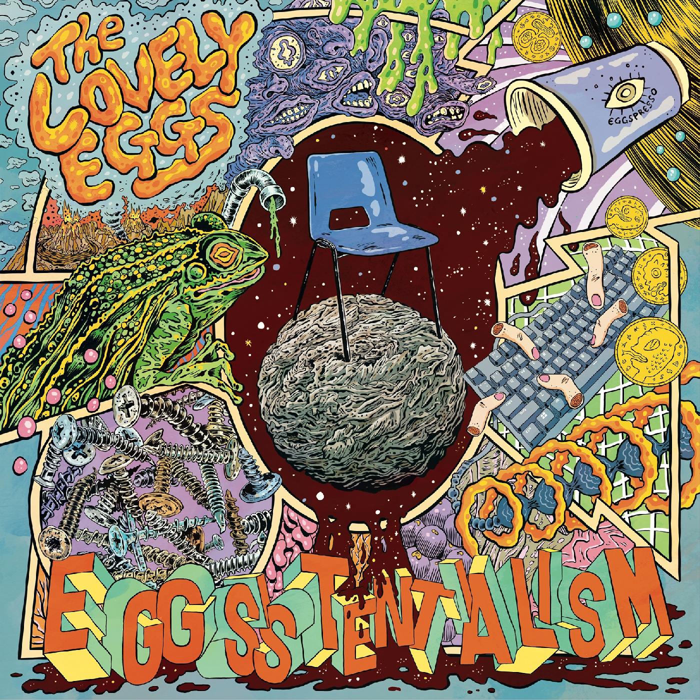 Eggsistentialism (Indie Exclusive Transparent Blue With "Coffee" Splatter Vinyl) Vinyl Record