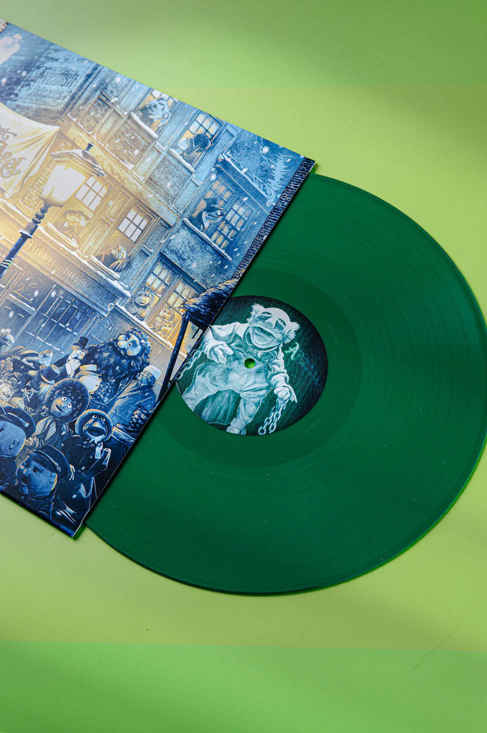 PAUL WILLIAMS & MILES GOODMAN - The Muppets Christmas Carol: Ghost of Christmas Present (Green LITA Vinyl Record