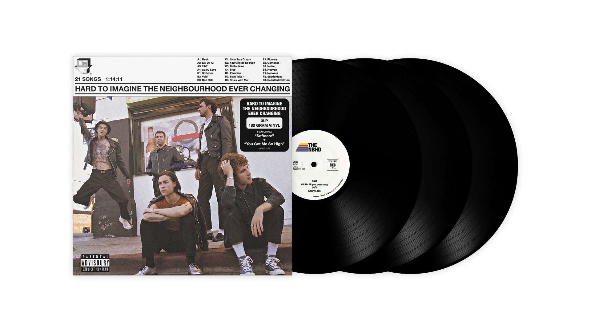 The Neighbourhood Hard To Imagine The Neighbourhood Ever Changing Vinyl Record