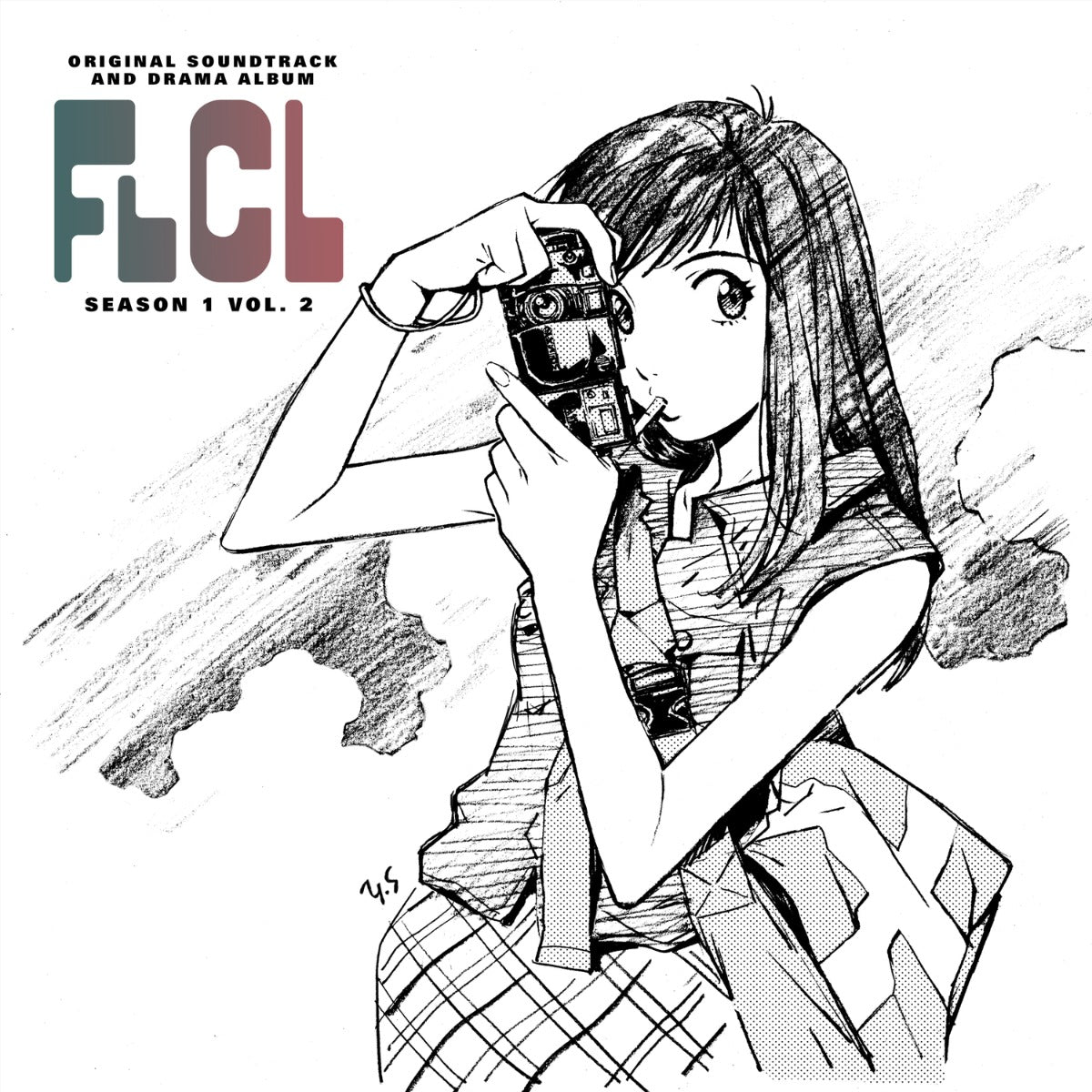The Pillows FLCL Season 1 Vol. 2 - Drama Album (Colored Vinyl, BlueMarble, Gatefold LP Jacket) (2 Lp's) Vinyl Record