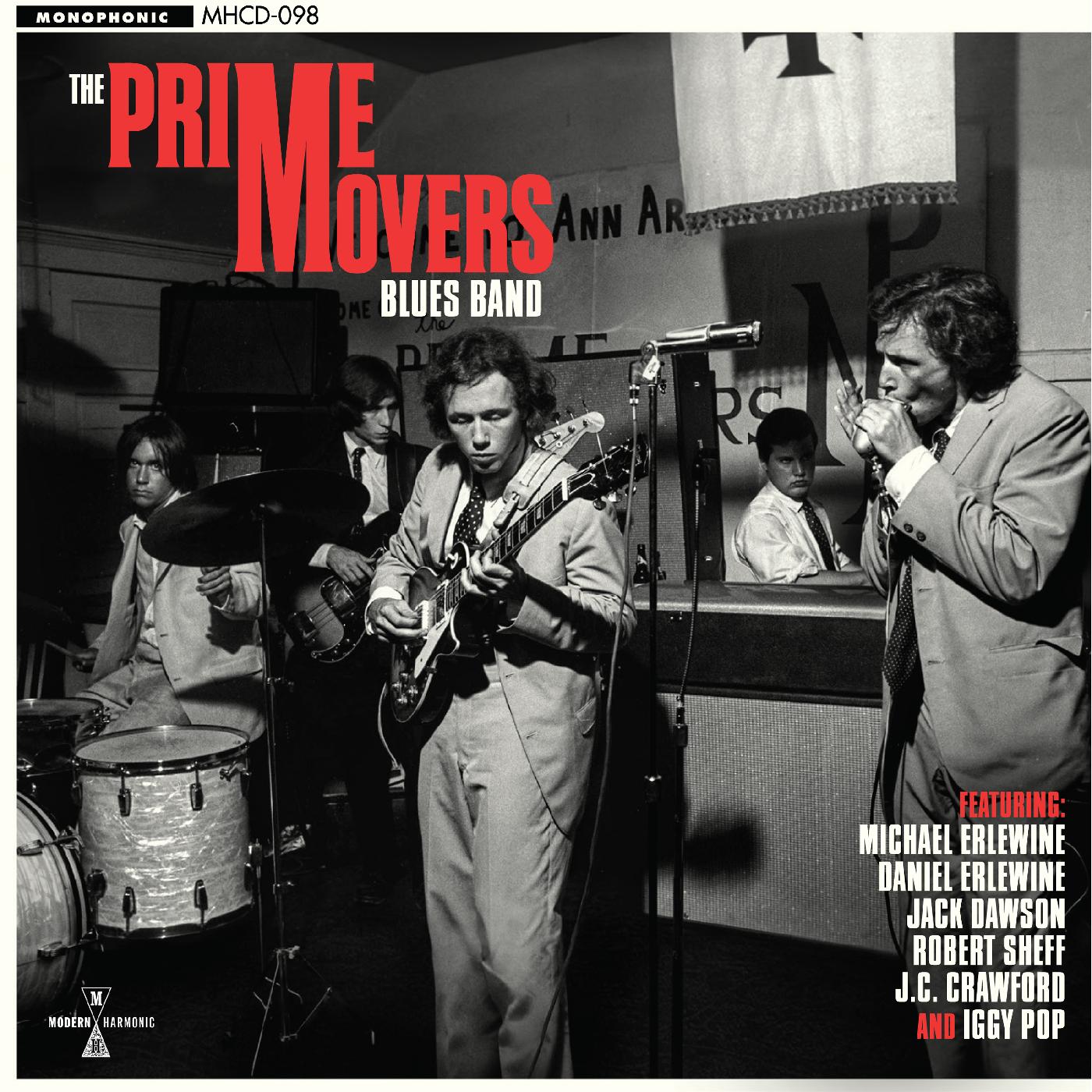 The Prime Movers Blues Band Music CD