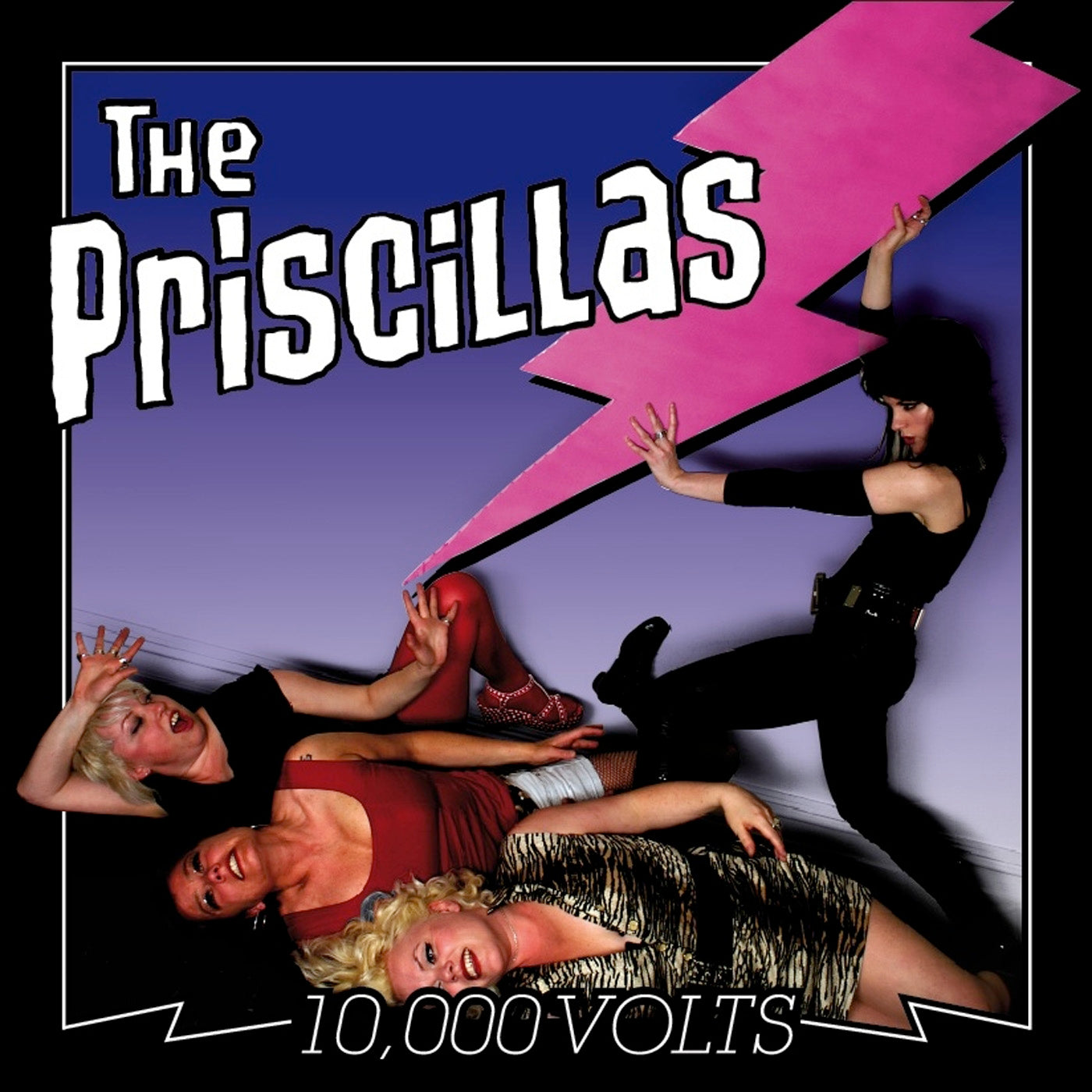 The Priscillas - 10,000 Volts Music CD